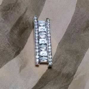 Tycoon 925 Silver CZ Pendant